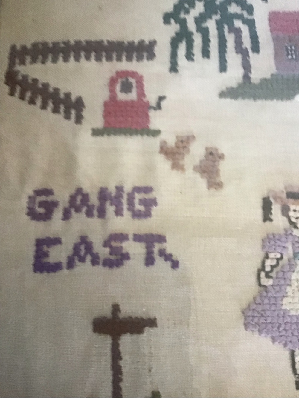 Vintage Scottish Sampler - Picture 4 of 5